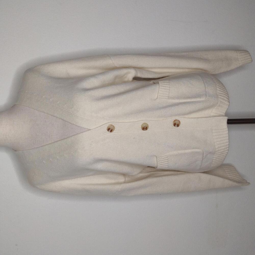 NWT ASTR Women's Cream Cardigan Sweater Size Medium